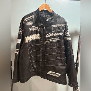 Vintage Phatfarm classic moto racing series jacket